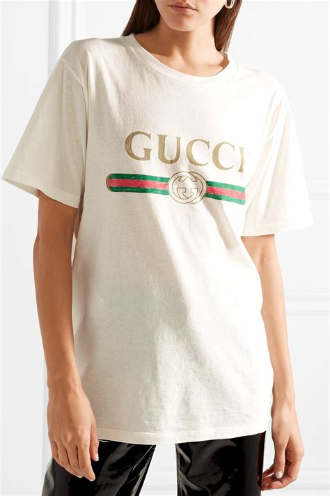 gucci distressed belt t shirt nipples|Gucci jersey t shirt.